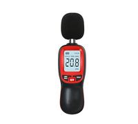 Herramienta ligera de detección de sonido con pantalla LCD transparente y diseño para control de contaminación acústica, detector de ruido compacto