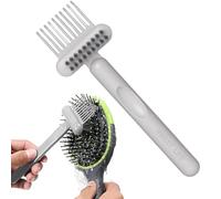 Herramienta limpiadora de cepillos | Cepillo de limpieza de peine limpiador de cepillo para el pelo - Suministros de limpieza 2 en 1 para quitar desenredos, viajes, hogar, salón, peluquería, muebles