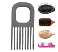 Herramienta Limpiadora de Cepillos de Pelo - Dientes Anchos Portátil Ergonómico Antideslizante - Limpiador de Peines y Cepillos,Para Hombres Mujeres Salón Viaje Baño, Elimina Polvo Pelusa