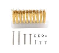 Herramienta Limpiadora de Impresora 3D, Cepillo de Dientes de Alambre de Cobre para -3/CR-10/-5, Boquilla de Limpieza Hotend, Bloque