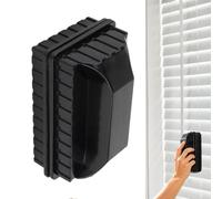 Herramienta Limpiadora de Persianas Cepillo quitapolvo magnético con doble | Herramienta Quitapolvo Para Ventanas Para contraventanas, revestimiento, hogar, oficina, salón, cocina