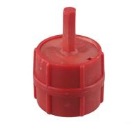 Herramienta limpiadora de terminales de batería de coche, cepillo eléctrico 4 en 1 para limpieza posterior, limpiador de metal de acero inoxidable con mango ABS, óxido (rojo (YC-522 BT12))