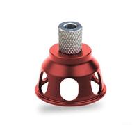 Herramienta localizadora vertical para carpintería con manguito de taladro alto, posicionador de perforación de agujeros autocentrantes para agujeros redondos de 2 a 10 mm, aluminio A(B)