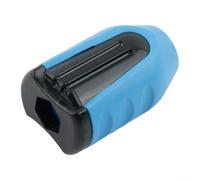 Herramienta magnética para anillo para 6 puntas de destornillador de vástago de 35 mm con construcción de plástico ABS para magnetizar y desmagnetizar tornillos de cabeza de lote (azul)