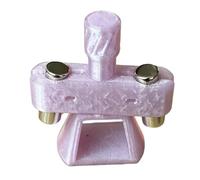 Herramienta magnética para arte de uñas, imanes con soporte de resina, ayudante de manicura de posicionamiento de escritorio, uso de gel para hogar, herramienta de manicura magnética, soporte