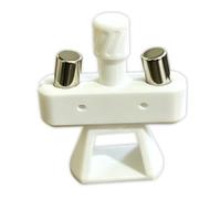 Herramienta magnética para arte de uñas, imanes con soporte de resina, ayudante de manicura de posicionamiento de escritorio, uso de gel para hogar, herramienta de manicura magnética, soporte