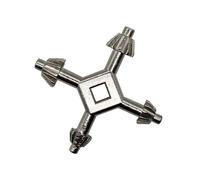 Herramienta manual de acero al carbono 4 en 1, llave ergonómica con mango de taladro portátil para aplicación de herramientas