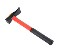 Herramienta manual de construcción de martillo de cabeza plana, martillo de pico de pato, montador de martillo de acero de alto carbono, herramienta de mano, kit de paleta tradicional