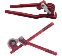 Herramienta manual de doblado de tuberías para tubos de metal funciona en acero de aluminio de cobre con ángulos precisos de 0 45 90 135 180 grados
