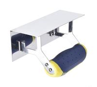 Herramienta manual de hormigón de acero inoxidable para juego de ranuradoras, borde de acabado de yeso de cemento con extremos curvados y borde radiado, mango ergonómico para un corte suave, (C)