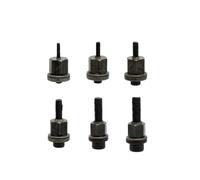 Herramienta manual for tuercas de cabeza de remachadora 1/6, accesorio for tuercas M3 M4 M5 M6 M8 M10(M3-M4-M5-M6-M8-M10)