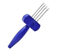 Herramienta manual, material ABS, 21 x 7 x 7 cm, equipo de agarre ergonómico para tejer, trenzar, cordones, pasatiempos, costura, moda, reparación, creatividad