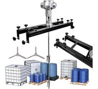 Herramienta mezcladora de pintura, máquina de agitación neumática para uso comercial, capacidad de 1000 L, herramienta de mezcla de pintura resistente (sin cubo)