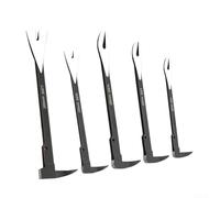 Herramienta multifunción 3 en 1 para quitar clavos y martillo para uso pesado con cabeza curvada gruesa y práctico agujero para colgar para almacenamiento (B)