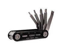 Herramienta multifunción de bolsillo Caruba D232331 compacta con destornilladores y llaves Allen