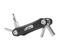 Herramienta multifunción, desplegable, 7 funciones de bicicleta.