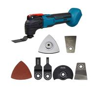 Herramienta Multifunción Oscilante Inalámbrica, Cortadora De Sierra Eléctrica, Pala, Carpintería For Batería 18V Columpio Flexible