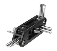 Herramienta multifunción portátil para reparación de bicicletas, herramientas de ciclismo, llave hexagonal para radios de ahorro de espacio