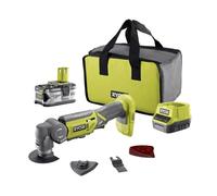 Herramienta multifunción Ryobi R18MT-0 Batería 18V Kit ajustable 3,2° 4,0 Ah