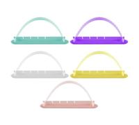 Herramienta multifuncional para hornear para decoración de pasteles, glaseados, tuberías y diseño de chocolate, práctica guía de tuberías de arcos, herramienta profesional de alineación de capas de