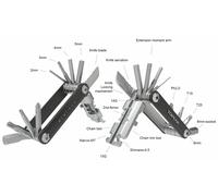 Herramienta Multifuncional Topeak Mini P20