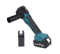 Herramienta múltiple oscilante para carpintería azul compatible con baterías BL1815 BL1820 BL1530 BL1840 BL1850 BL1860 de 18 V - Herramienta eléctrica universal multifuncional