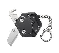 Herramienta Multiuso Mini Herramienta Hexagonal Multifuncional, Juego De Destornilladores De Herramientas, Llavero De Cuchillo De Bolsillo Plegable De Acero Inoxidable