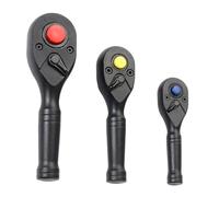 Herramienta multiusos de trinquete de 72 dientes, cabezales de transmisión dobles de 1/4 3/8 1/2 pulgadas para reparaciones de áreas confinadas llave bidireccional