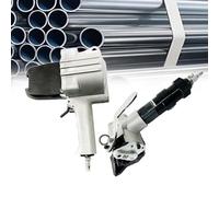 Herramienta neumática de flejado de acero, tensor resistente y sellador de corte para flejado de 19 mm de ancho