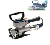 Herramienta neumática de flejado, máquina de agrupación manual para correa de acero plástico de 13 a 25 mm, tensión de 3500 N, soldadura por fricción para uso en fábrica