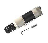 Herramienta neumática de perforación recta para perforación de agujeros de chapa de cuerpo automático, 5 mm de diámetro, 90 PSI, aleación de aluminio, con cabezal giratorio para control de precisión