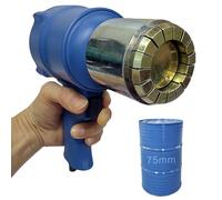 Herramienta neumática de sellado de tapa de presión de tambor de aceite, sellador de crimpadora de 35 y 70 mm para barriles de 53 galones, máquina taponadora industrial