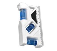 Herramienta niveladora, herramienta niveladora, espíritu magnético, dispositivo de medición de nivelación magnético compacto | Medidor de nivel de agua de alta precisión | Mini regla duradera