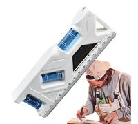 Herramienta niveladora pequeña - Medidor de burbujas pequeño, práctico comprobador de equilibrio | Aparato versátil de verificación de precisión, referencia de construcción, equipo de solución de