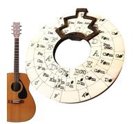 Herramienta Of Fifths Wheel - Herramienta De Aprendizaje De Música De Regreso A La Escuela | Círculo De Quintos Melody Toll | Circlle Off Fifthss Wheel & Theory Book | Madre De Madera Melody