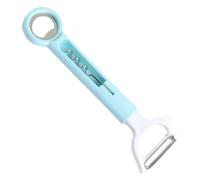 Herramienta para abridor de vino, sacacorchos ergonómico con fácil manejo, accesorio para pelar patatas, para viajes, camping, picnic, barbacoa, restaurante, regalo para mujeres, hombres, adolescentes