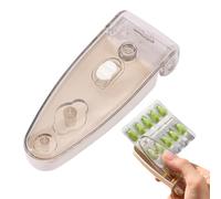 Herramienta Para Abrir Pastillas - Dispensador De Tabletas Abs De 3,54x1,37x0,85 Pulgadas | Removedor Tapa Ergonómico Antideslizante Para Pacientes Con Y Personas Mayores | Abridor Botellas P