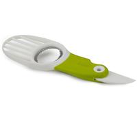 Joseph Joseph GoAvocado Herramienta 3 en 1 para Aguacate, Cuchillo Cortador, con Mango Antideslizante, Verde