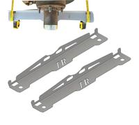 Herramienta para alineación de neumáticos, 2 placas de alineación de neumáticos, placa para equilibrar la pista, para usar con motocicletas, camiones y SUV, garajes, talleres de bricolaje