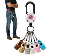 Herramienta para Atar Nudos De - Herramientas De Portátiles De 65 Cm Y 6 Piezas | Estuche Protector De Anzuelo De Calamar para Peces, para Pescadores, Principiantes, Agua Salada, Agua Dulc