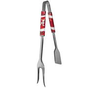Herramienta para barbacoa unisex 3 en 1 Siskiyou Sports NCAA Alabama Crimson Tide, color del equipo, talla nica