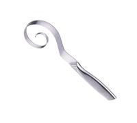 Herramienta para batir de acero inoxidable, agarre cómodo para hornear pan casero, práctico batidor de con ergonómico, herramienta para hacer pan