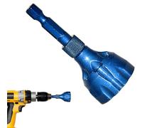 Herramienta para biselar desbarbado de metales - Puntas para biselado externo de acero templado, compatibles con varios taladros, diseño con vástago hexagonal, ideal para aluminio, acero inoxidable,