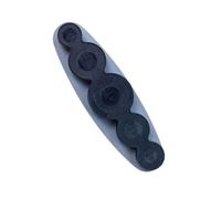 Herramienta para botones de cubierta, botones de tela que ayudan a hacer su propio tamaño cubierto: 11 mm, 15 mm, 19 mm, 23 mm, 29 mm