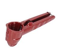 Herramienta para Cascanueces, Abridor en Forma de Copa de Aluminio de Primera Calidad para Nueces y Semillas para Romper Fácilmente, Aplicable a Varias Nueces, Rojo, 7,1 Pulgadas, Apto para