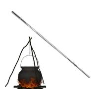Herramienta para chimenea Blow, de soplador de fuego telescópico para acampar, Gadgets para acampar, soplador de fuego de acero inoxidable, más fácil de iniciar un para estufa de leña, pozo de