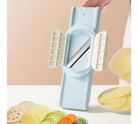 Herramienta para Cortar Patatas, Picadora Trituradora de Verduras con Diseño Multifuncional que Ahorra Mano Obra Tomate, Zanahoria, Cebolla y Más