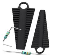 Herramienta Para Doblar Cables | Herramienta de Dobladora de Alambre de Precisión,2 Unidades Ajustable Antideslizante para Resistencias y Componentes Electrónicos de Taller