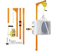 Herramienta para el Control climático Exterior: Sistema de elevación Manual con cabrestante y polea para una fácil instalación. Ideal para soluciones eficientes de ventil