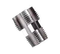 Herramienta para el fabricante de hilos, apertura de interno - Abrir hilos internos de 2/1 pulgadas y 4/3 pulgadas,Herramienta de alambre 'plomería Accesorios reparables reparables para taladro